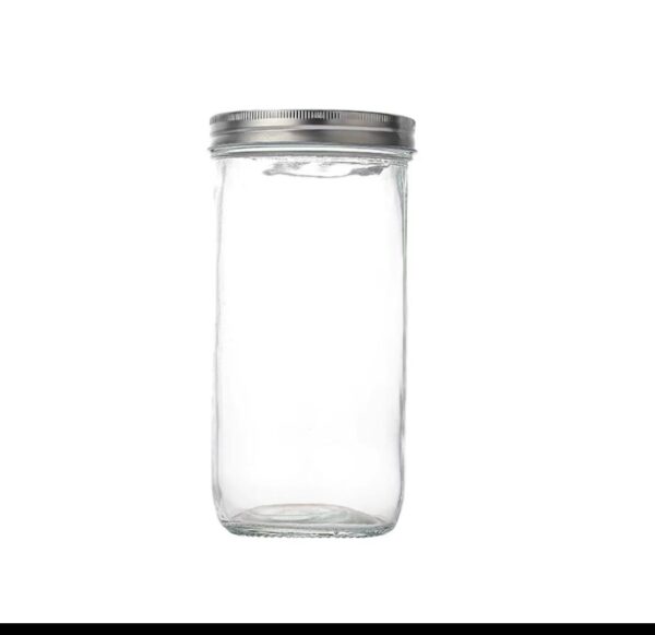 tapered mason jar 1000ml