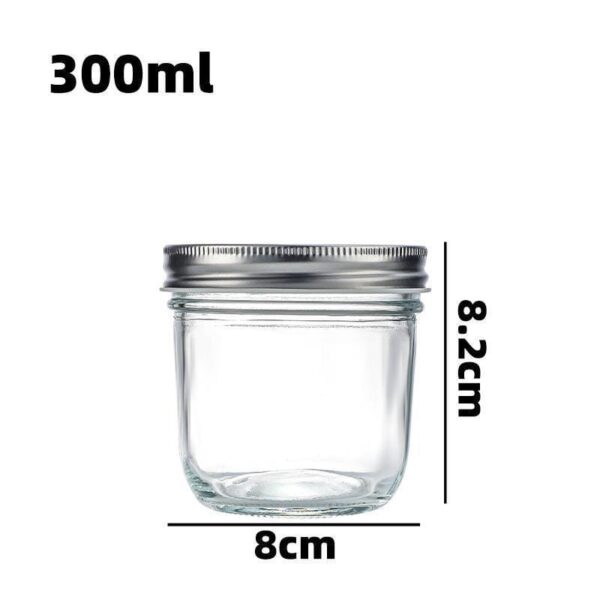 tapered mason jar 300ml