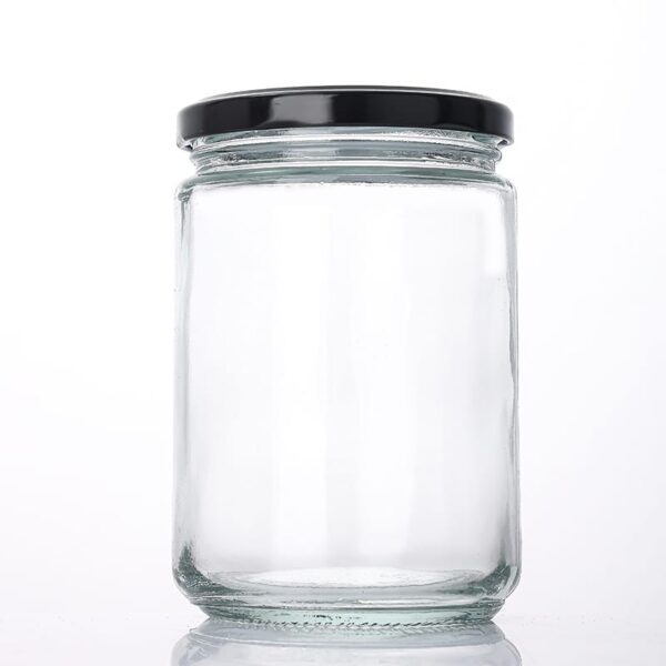 Round Glass Jar 500ml