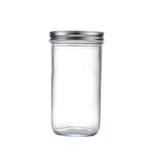 tapered mason jar 650ml