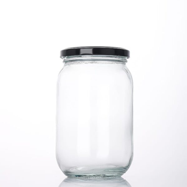 Round Glass Jar 750ml
